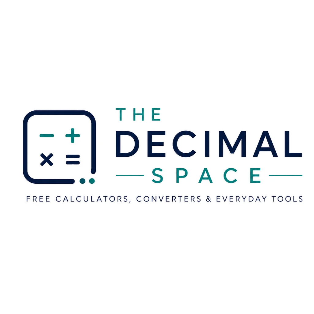 The Decimal Space — Free calculators, converters and everyday tools