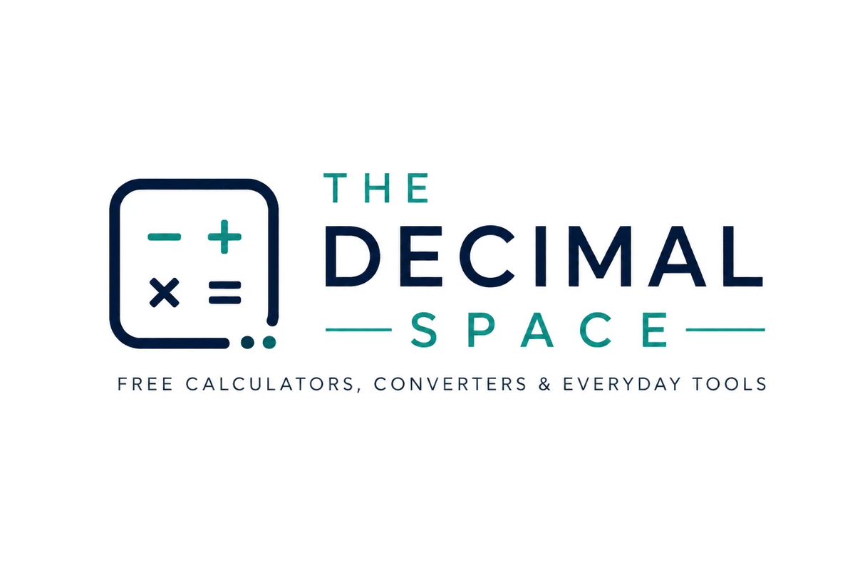 The Decimal Space — Free calculators, converters and everyday tools
